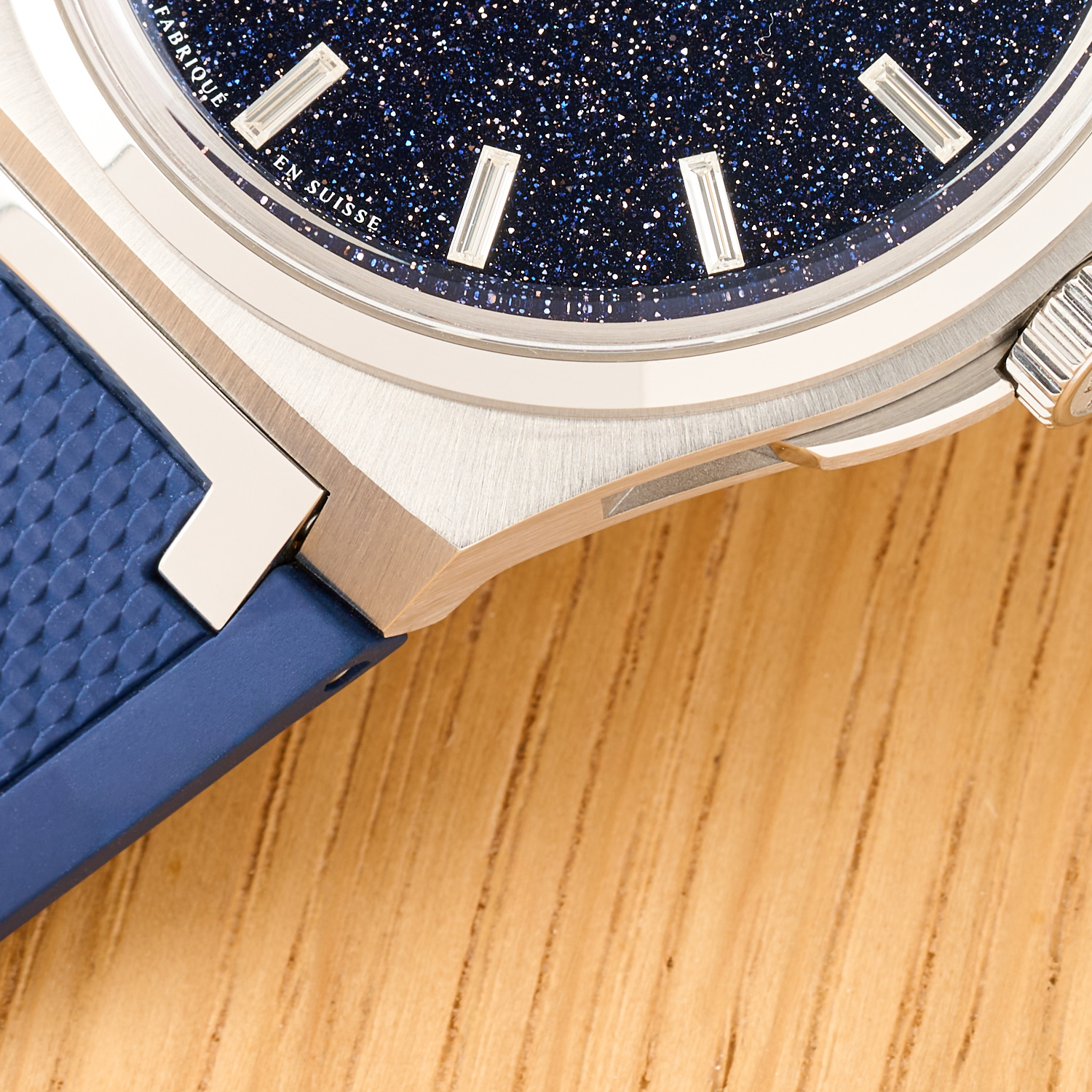 Czapek & Cie Antarctique - Flying Diamond Prototype 1/2 - Aventurine and Diamond Dial - Full Set - Like New - immagine 3